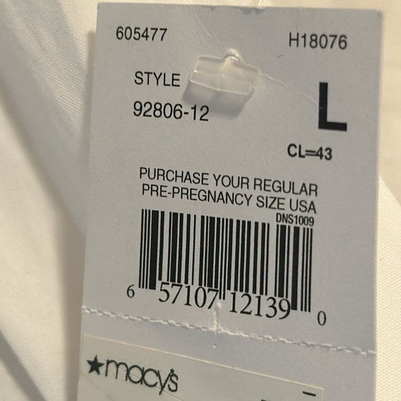 Motherhood Maternity white tunic L - Picture 5 of 5